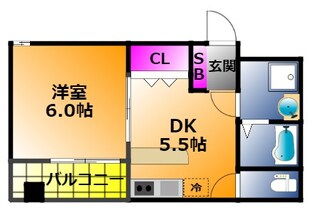 プリマベーラ新今里の物件間取画像